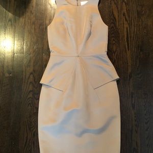 Cushnie Et Ochs gold file dress